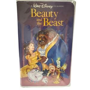 Walt Disney Classic VHS Movie 1992 Beauty & the Beast 84 Min Black Diamond #1325